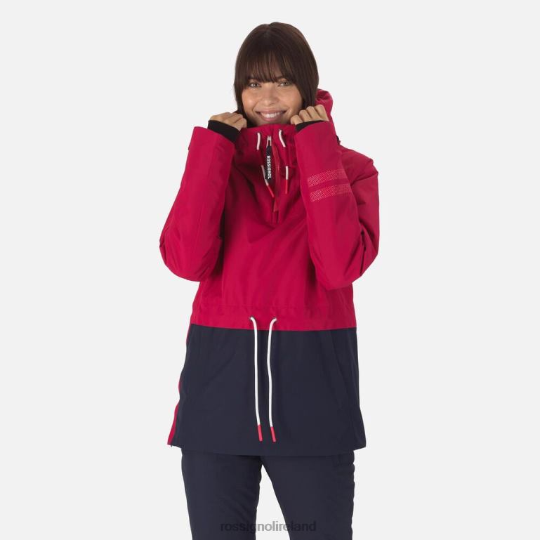 Rossignol Tops Women Skpr Anorak Cherry 62R6R1100