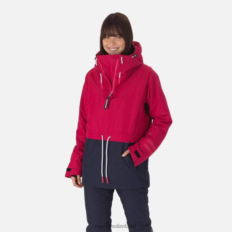 Rossignol Tops Women Skpr Anorak Cherry 62R6R1100