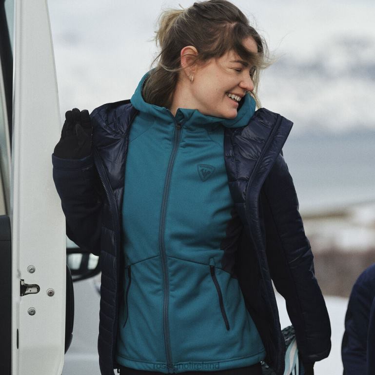 Rossignol Tops Women Softshell Jacket Darkemerald 62R6R1120