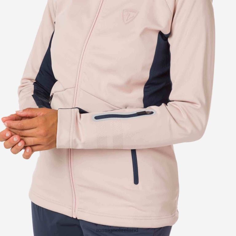 Rossignol Tops Women Softshell Jacket Powderpink 62R6R905