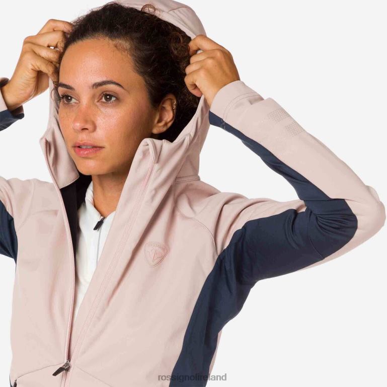 Rossignol Tops Women Softshell Jacket Powderpink 62R6R905