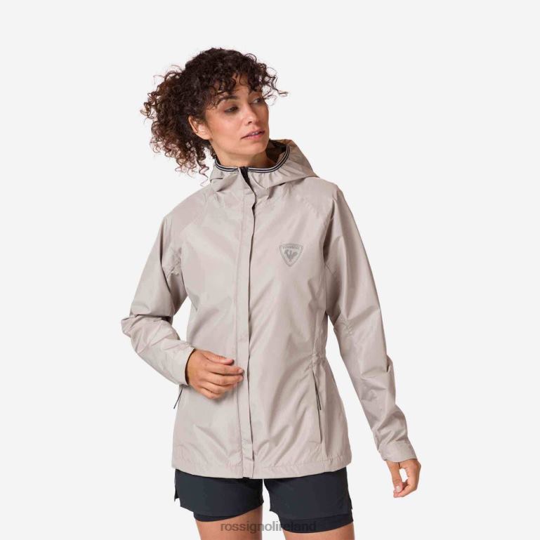 Rossignol Tops Women Active Rain Jacket Birch 62R6R873