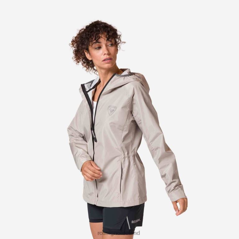 Rossignol Tops Women Active Rain Jacket Birch 62R6R873