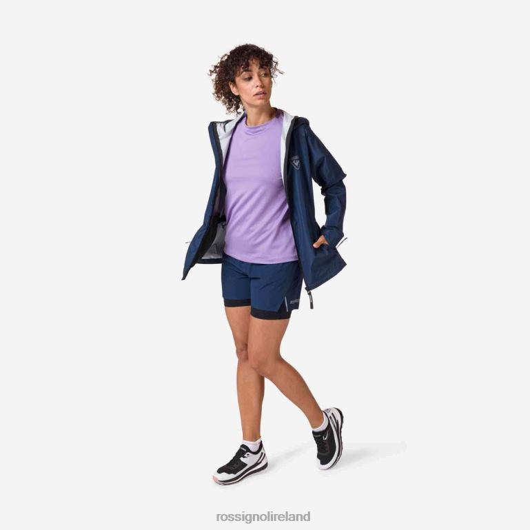Rossignol Tops Women Active Rain Jacket Darknavy 62R6R871