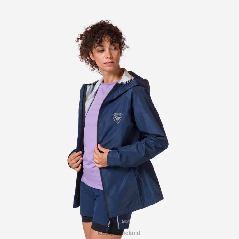 Rossignol Tops Women Active Rain Jacket Darknavy 62R6R871