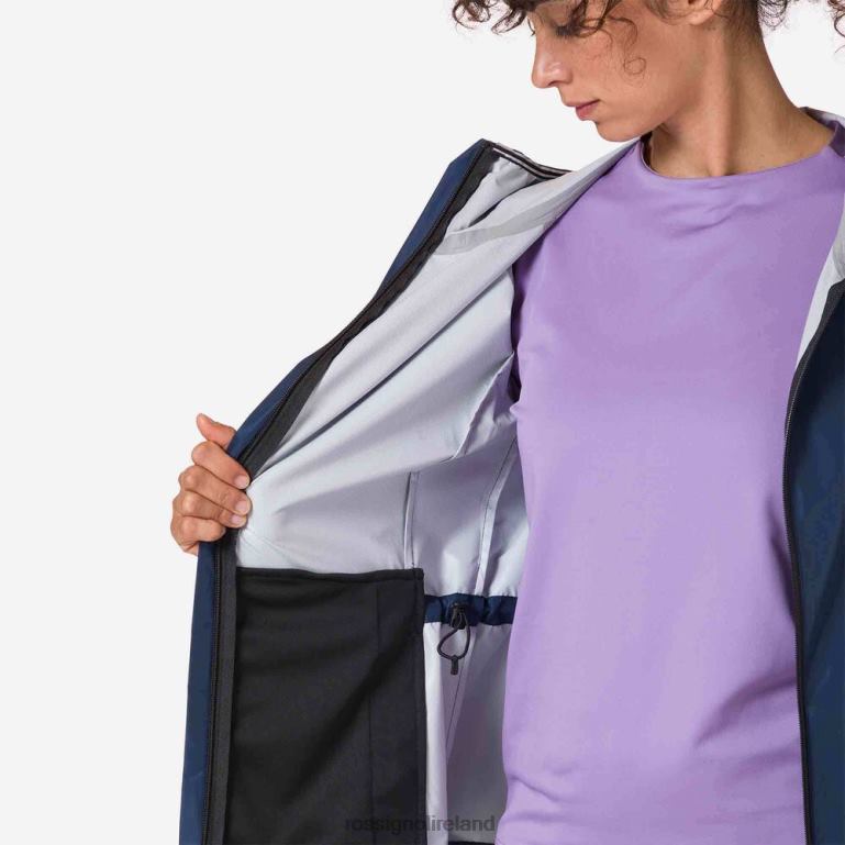 Rossignol Tops Women Active Rain Jacket Darknavy 62R6R871