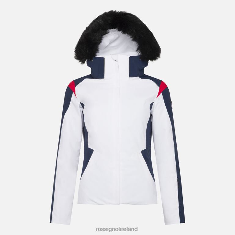 Rossignol Tops Women Aerial Ski Jacket White 62R6R1091