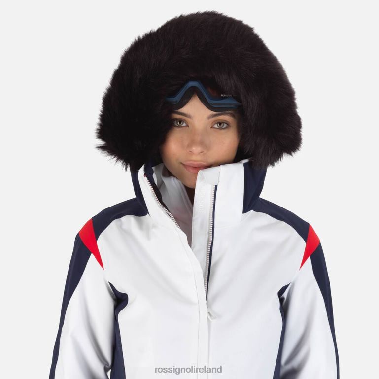 Rossignol Tops Women Aerial Ski Jacket White 62R6R1091