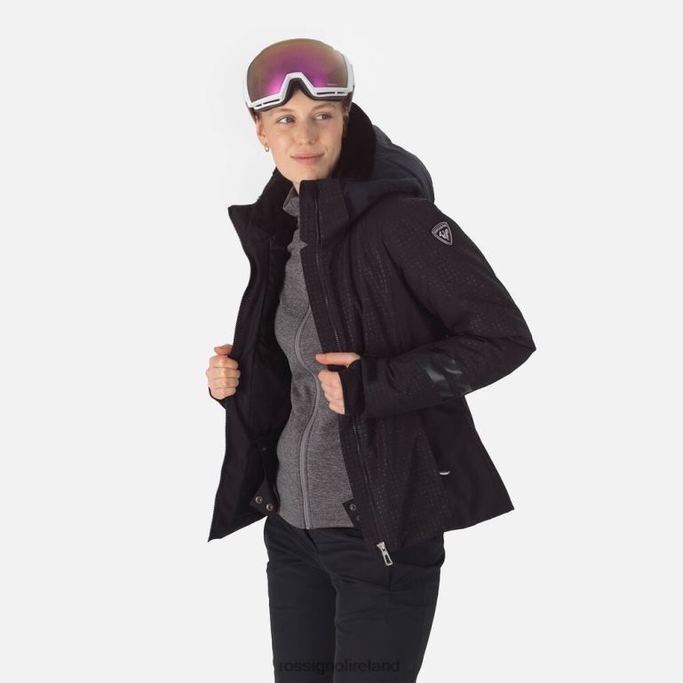 Rossignol Tops Women Controle Ski Jacket Black 62R6R930