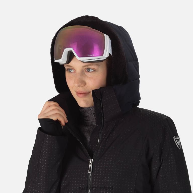 Rossignol Tops Women Controle Ski Jacket Black 62R6R930