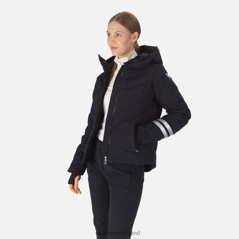 Rossignol Tops Women Courbe Ski Jacket Black 62R6R1121