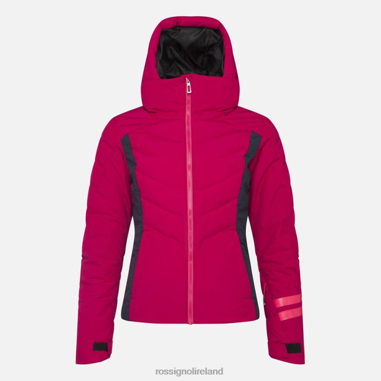 Rossignol Tops Women Courbe Ski Jacket Cherry 62R6R1112