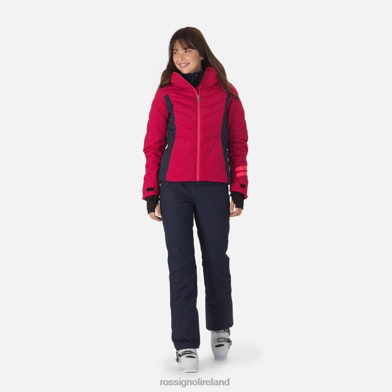 Rossignol Tops Women Courbe Ski Jacket Cherry 62R6R1112