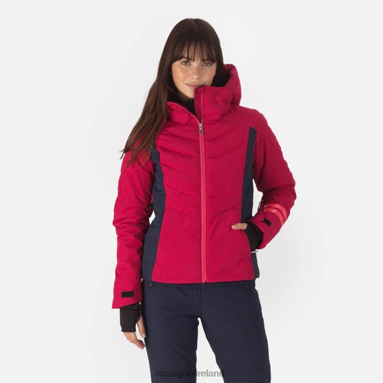 Rossignol Tops Women Courbe Ski Jacket Cherry 62R6R1112