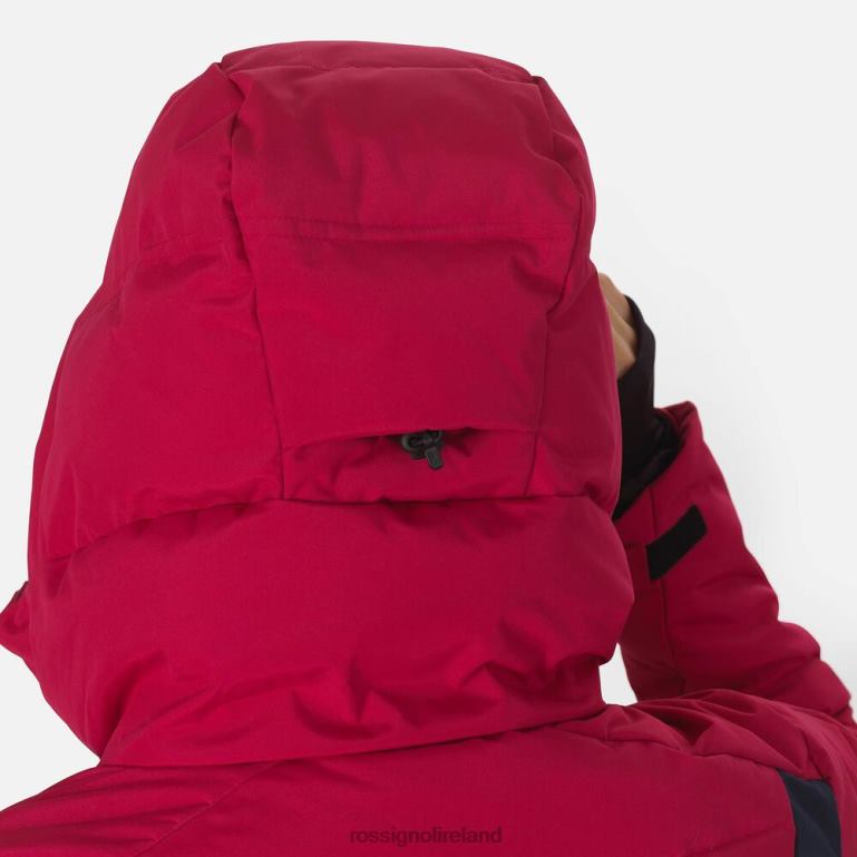 Rossignol Tops Women Courbe Ski Jacket Cherry 62R6R1112