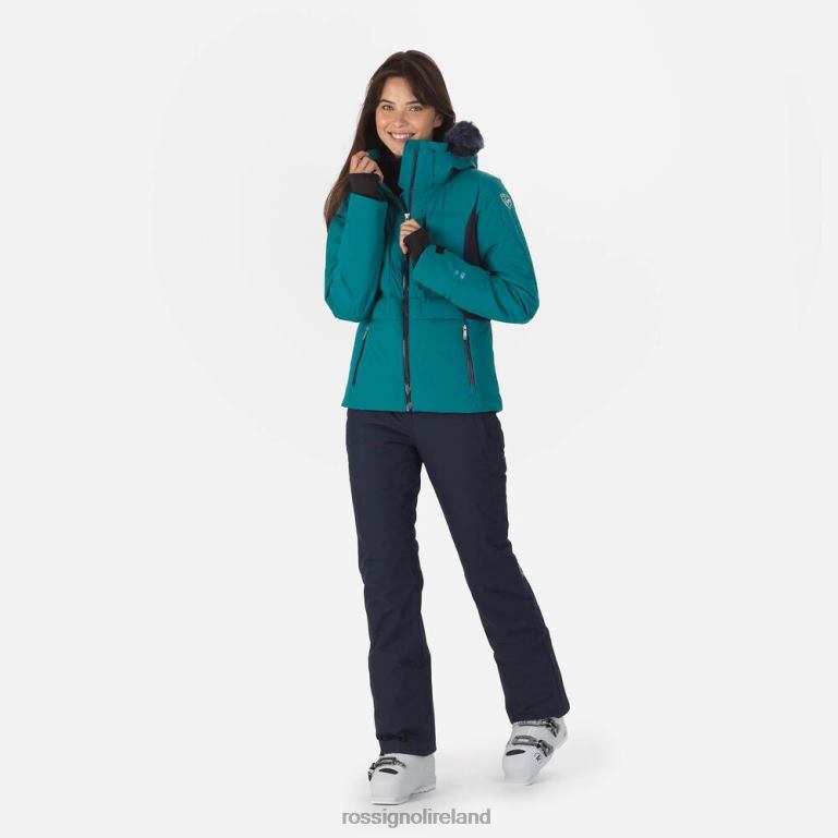 Rossignol Tops Women Depart Ski Jacket Dark Emerald 62R6R987