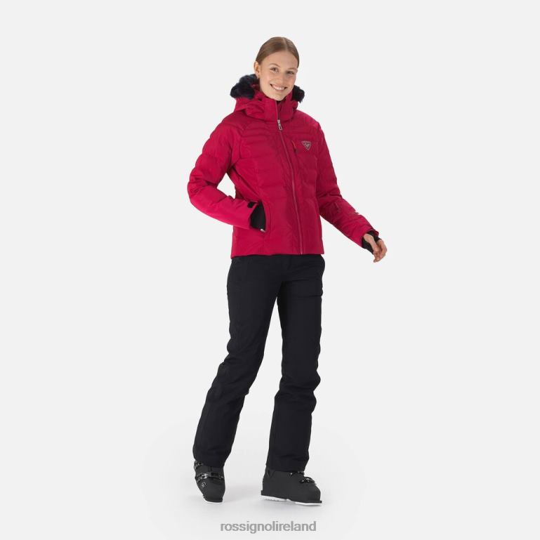 Rossignol Tops Women Rapide Pearly Ski Jacket Cherry 62R6R1011