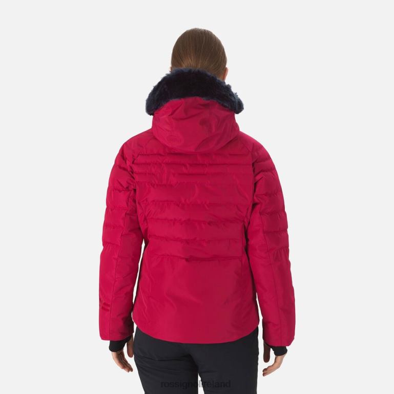 Rossignol Tops Women Rapide Pearly Ski Jacket Cherry 62R6R1011