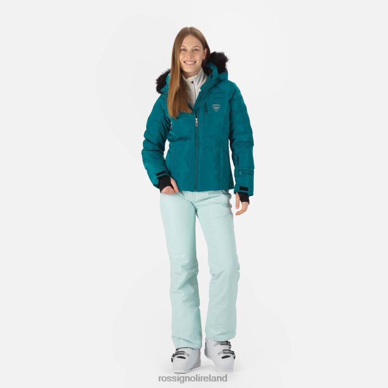 Rossignol Tops Women Rapide Pearly Ski Jacket Dark Emerald 62R6R788