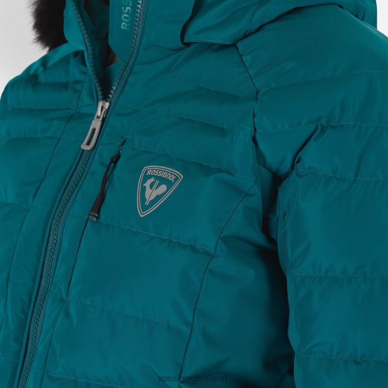 Rossignol Tops Women Rapide Pearly Ski Jacket Dark Emerald 62R6R788