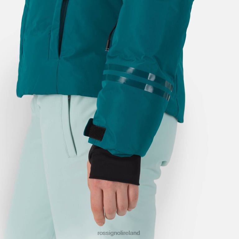 Rossignol Tops Women Rapide Pearly Ski Jacket Dark Emerald 62R6R788