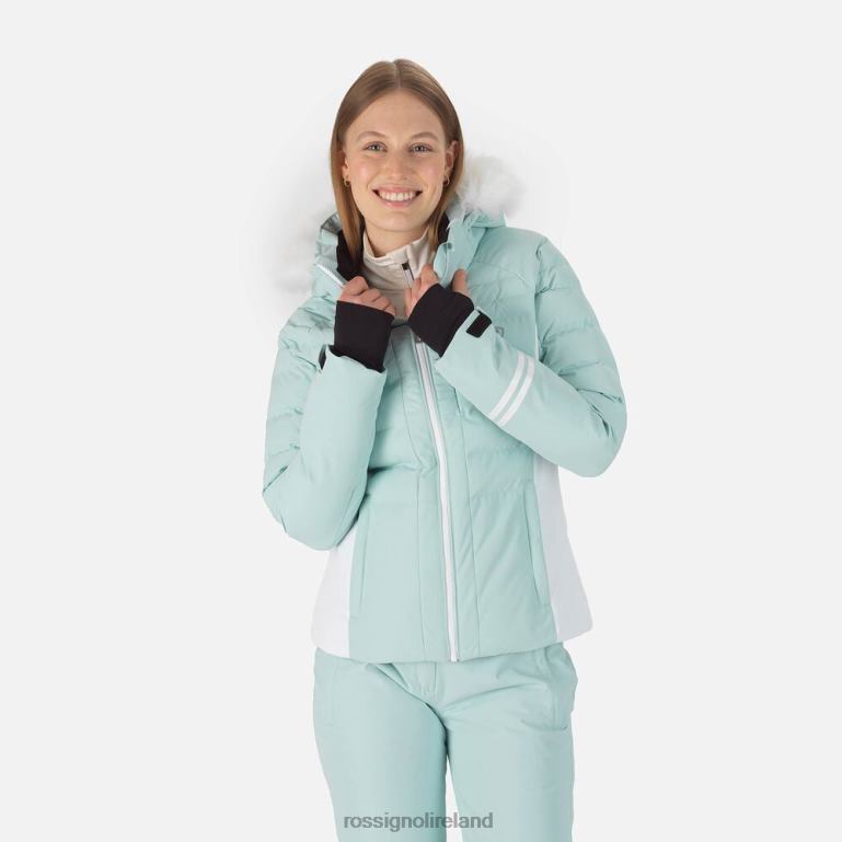 Rossignol Tops Women Rapide Ski Jacket Aqua 62R6R777
