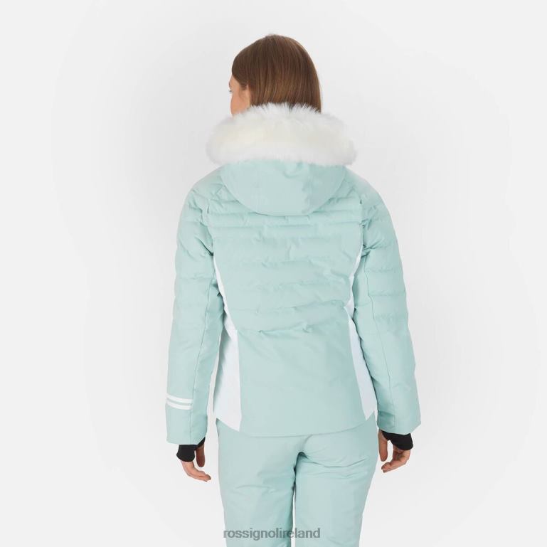 Rossignol Tops Women Rapide Ski Jacket Aqua 62R6R777