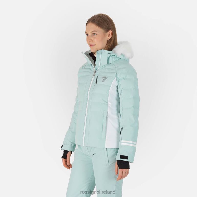 Rossignol Tops Women Rapide Ski Jacket Aqua 62R6R777