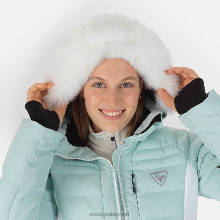 Rossignol Tops Women Rapide Ski Jacket Aqua 62R6R777