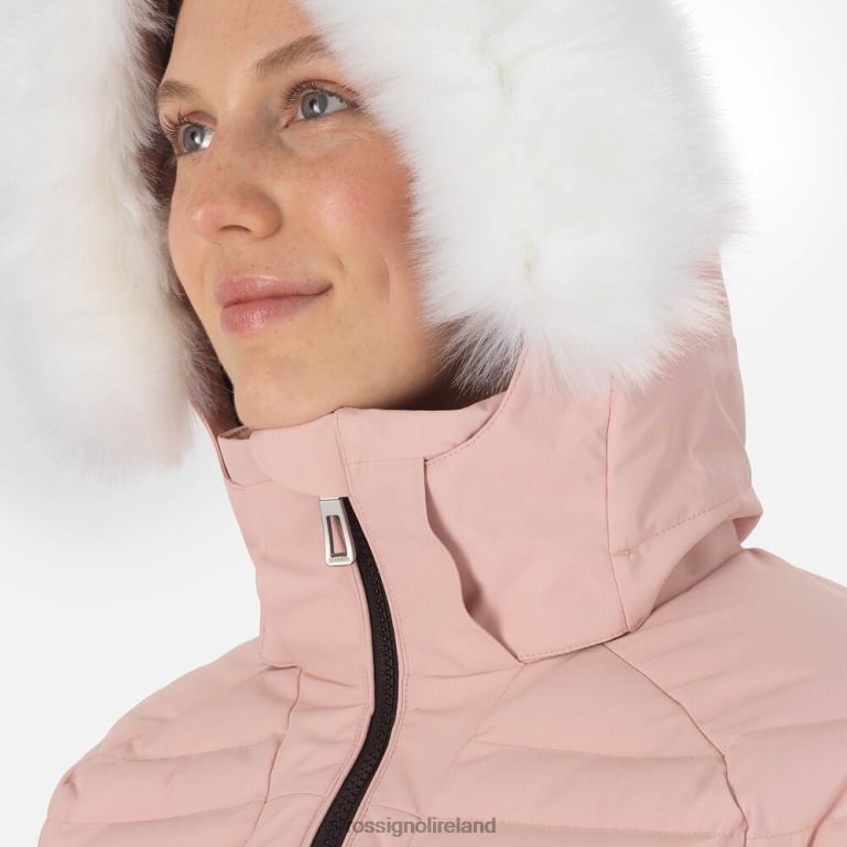 Rossignol Tops Women Rapide Ski Jacket Powderpink 62R6R1113