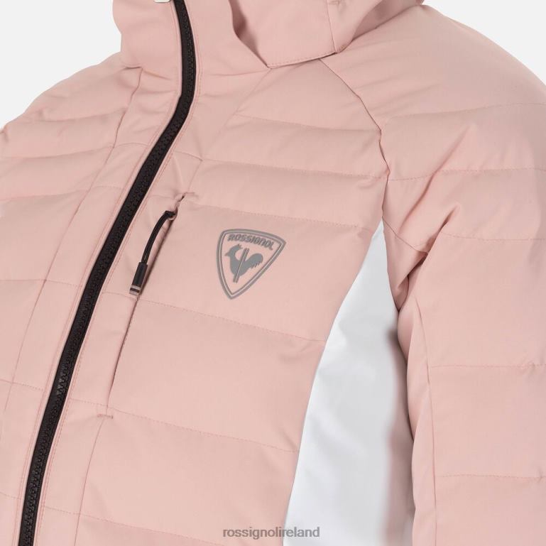 Rossignol Tops Women Rapide Ski Jacket Powderpink 62R6R1113