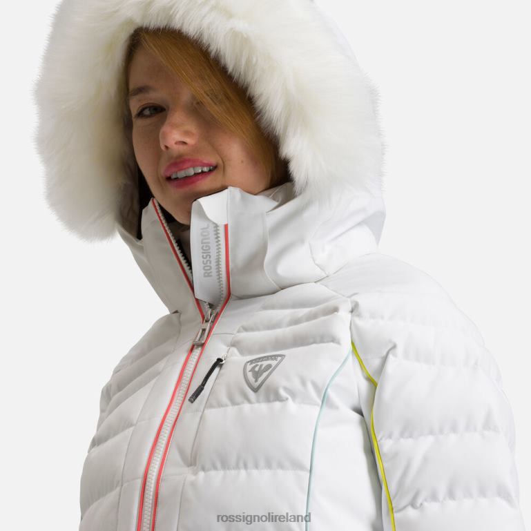 Rossignol Tops Women Rapide Xp Ski Jacket White 62R6R783
