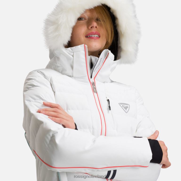 Rossignol Tops Women Rapide Xp Ski Jacket White 62R6R783