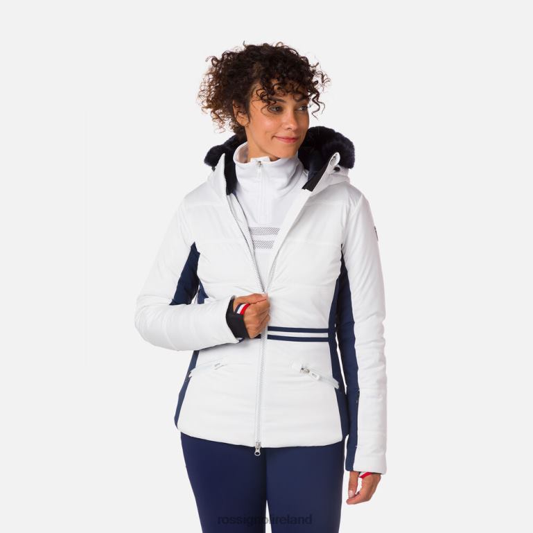 Rossignol Tops Women Roc Ski Jacket White 62R6R1002
