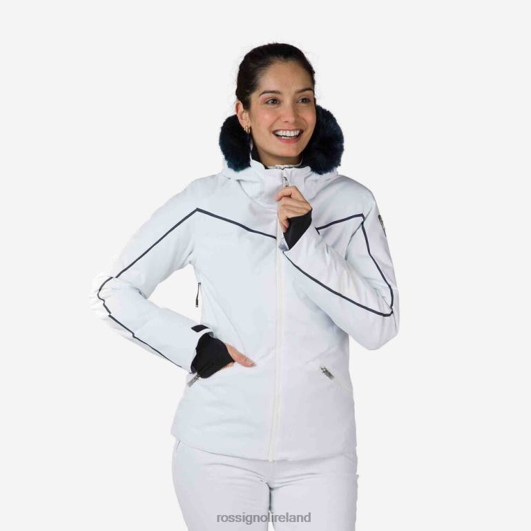 Rossignol Tops Women Ski Jacket White 62R6R1012