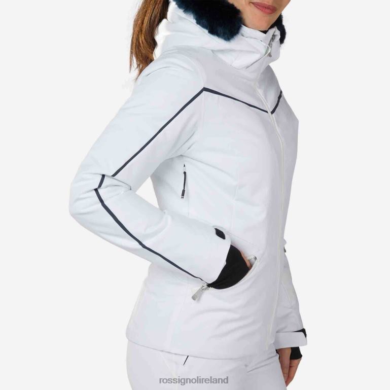 Rossignol Tops Women Ski Jacket White 62R6R1012