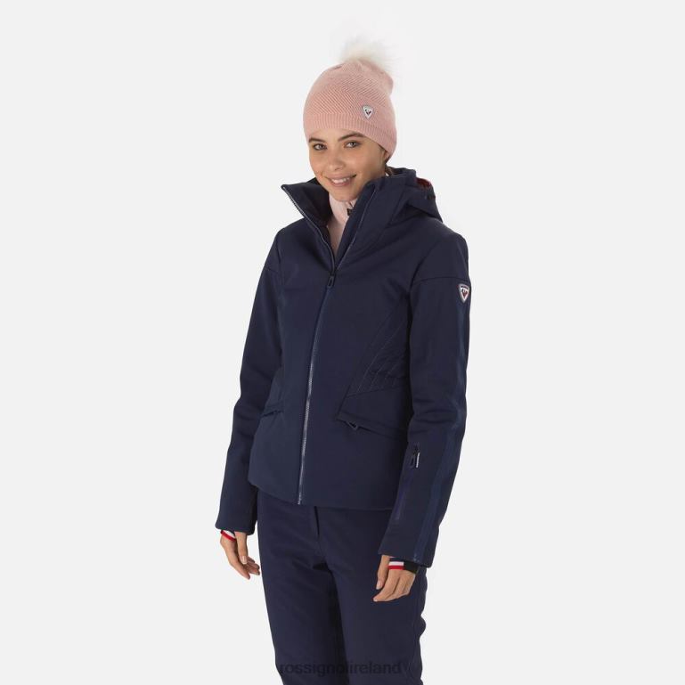 Rossignol Tops Women Softshell Flat Ski Jacket Dark Navy 62R6R780