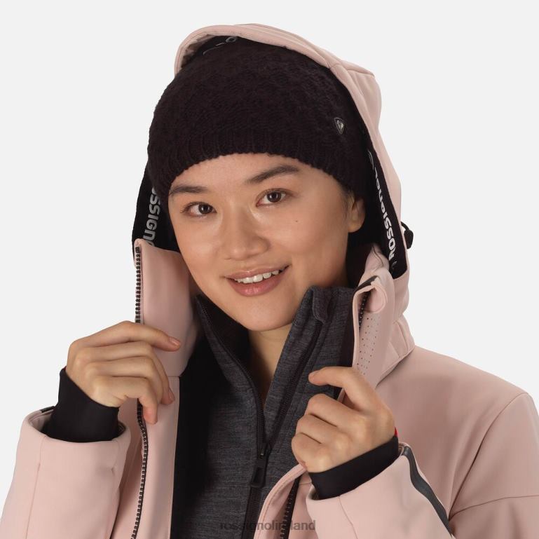 Rossignol Tops Women Softshell Flat Ski Jacket Powder Pink 62R6R799