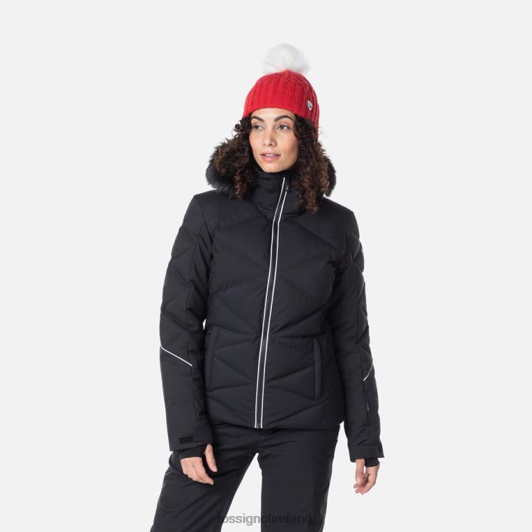Rossignol Tops Women Staci Ski Jacket Black 62R6R759