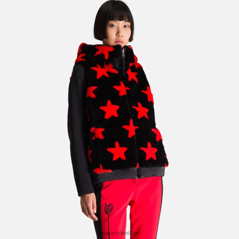 Rossignol Tops Women Jcc Upside Down Vest Black 62R6R1055