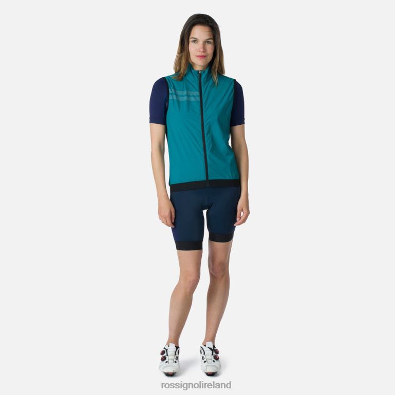 Rossignol Tops Women Lightweight Breathable Vest Darkemerald 62R6R998