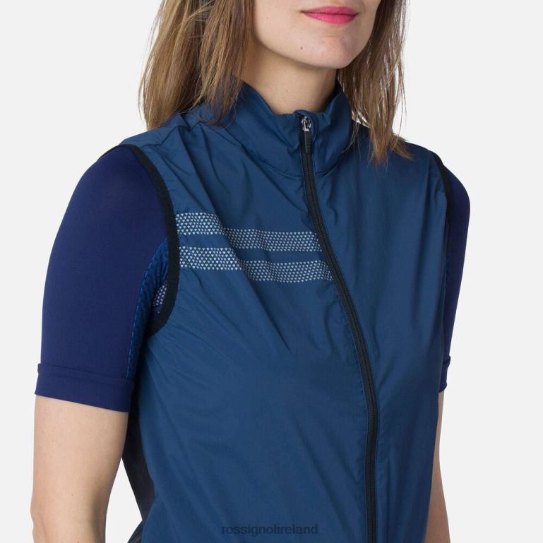 Rossignol Tops Women Lightweight Breathable Vest Darknavy 62R6R958