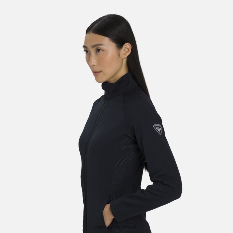 Rossignol Tops Women Classique Clim Layer Black 62R6R730