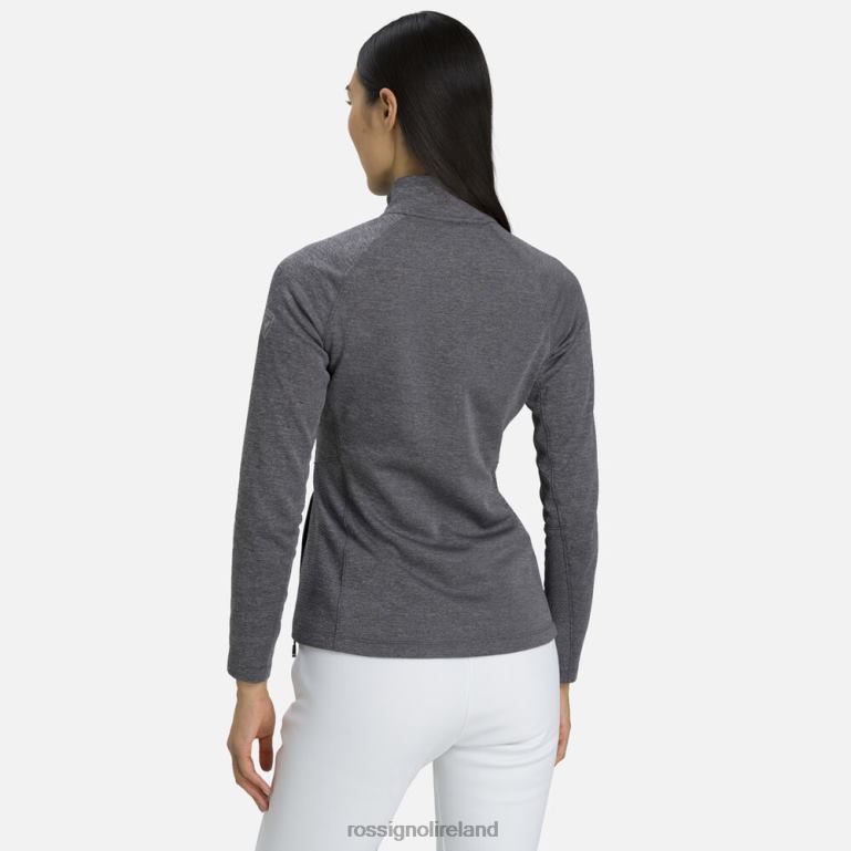 Rossignol Tops Women Classique Clim Layer Heathergrey 62R6R953