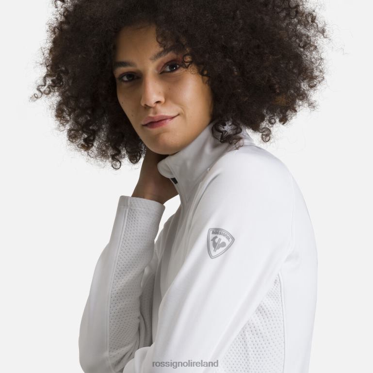Rossignol Tops Women Classique Clim Layer White 62R6R733