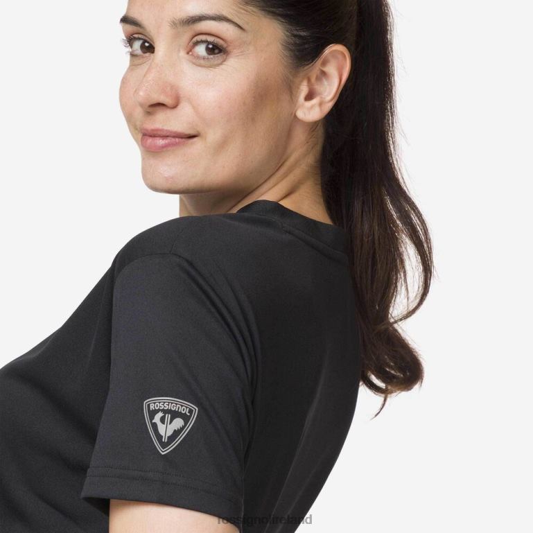 Rossignol Tops Women Active Tee Black 62R6R861