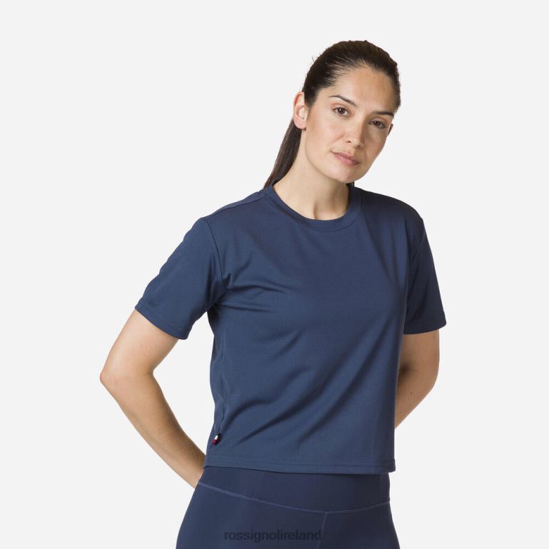 Rossignol Tops Women Active Tee Dark Navy 62R6R906