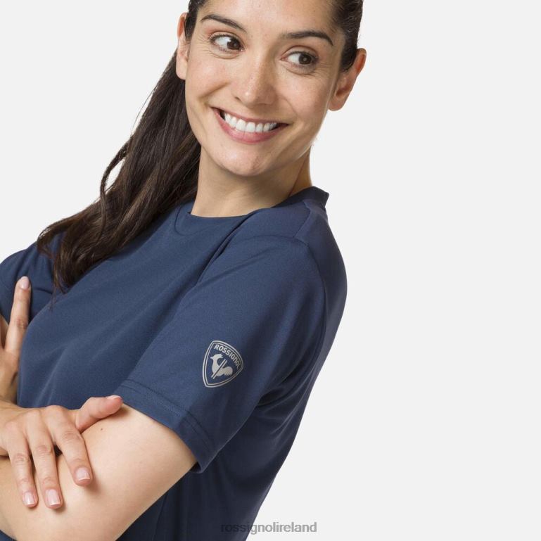Rossignol Tops Women Active Tee Dark Navy 62R6R906