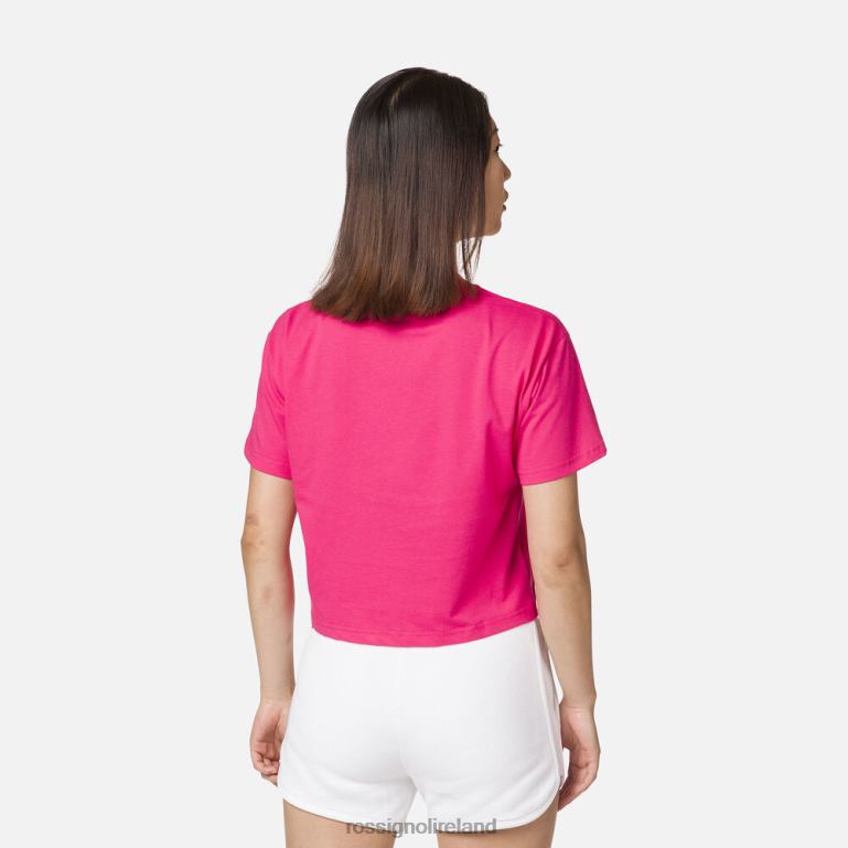 Rossignol Tops Women Crop Tee Candypink 62R6R739
