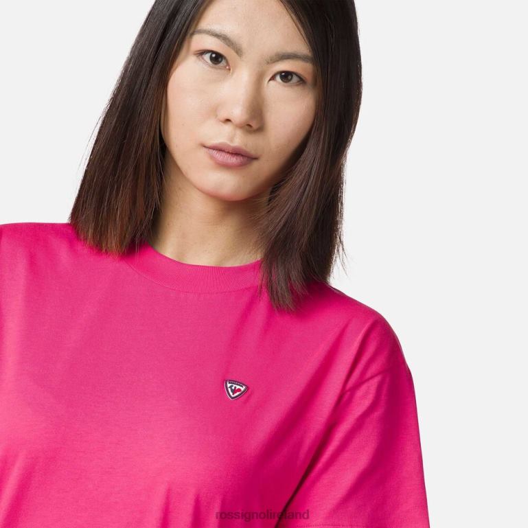 Rossignol Tops Women Crop Tee Candypink 62R6R739